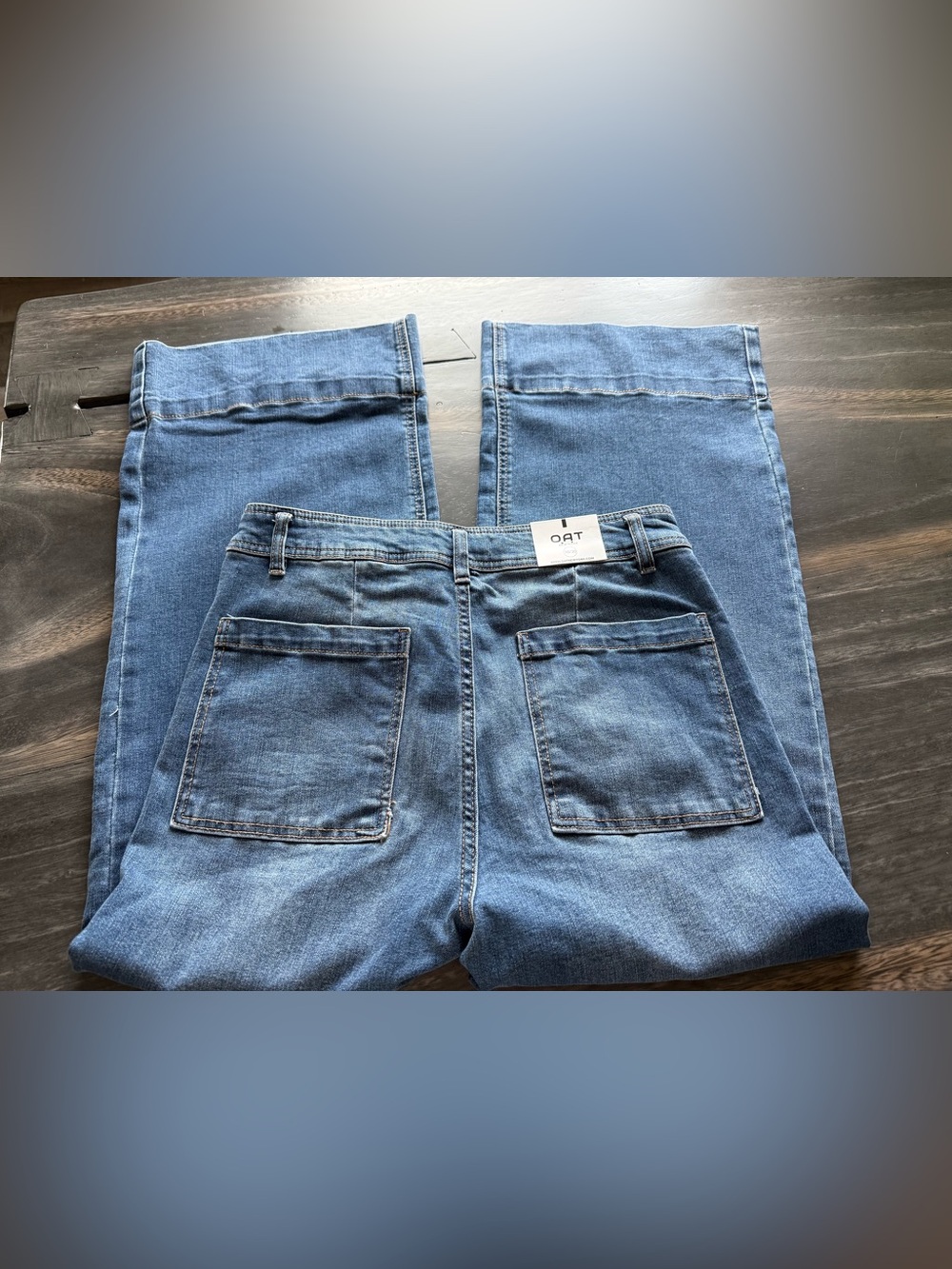 NWT OAT New York 10/30 High Rise Wide Leg - Picture 5 of 6